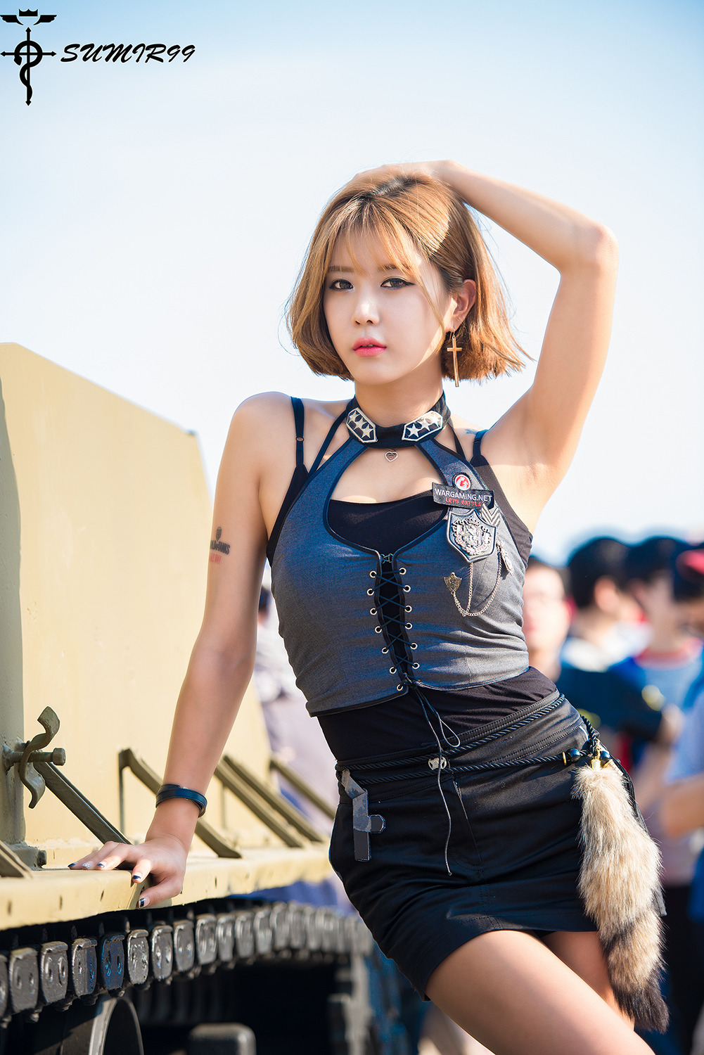 韩国顶级Showgirl许允美 釜山坦克世界 1